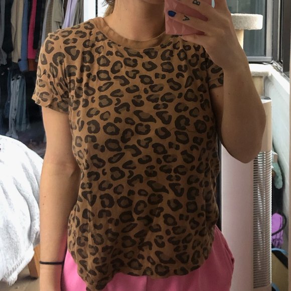 cheetah print tshirt - Picture 2 of 5
